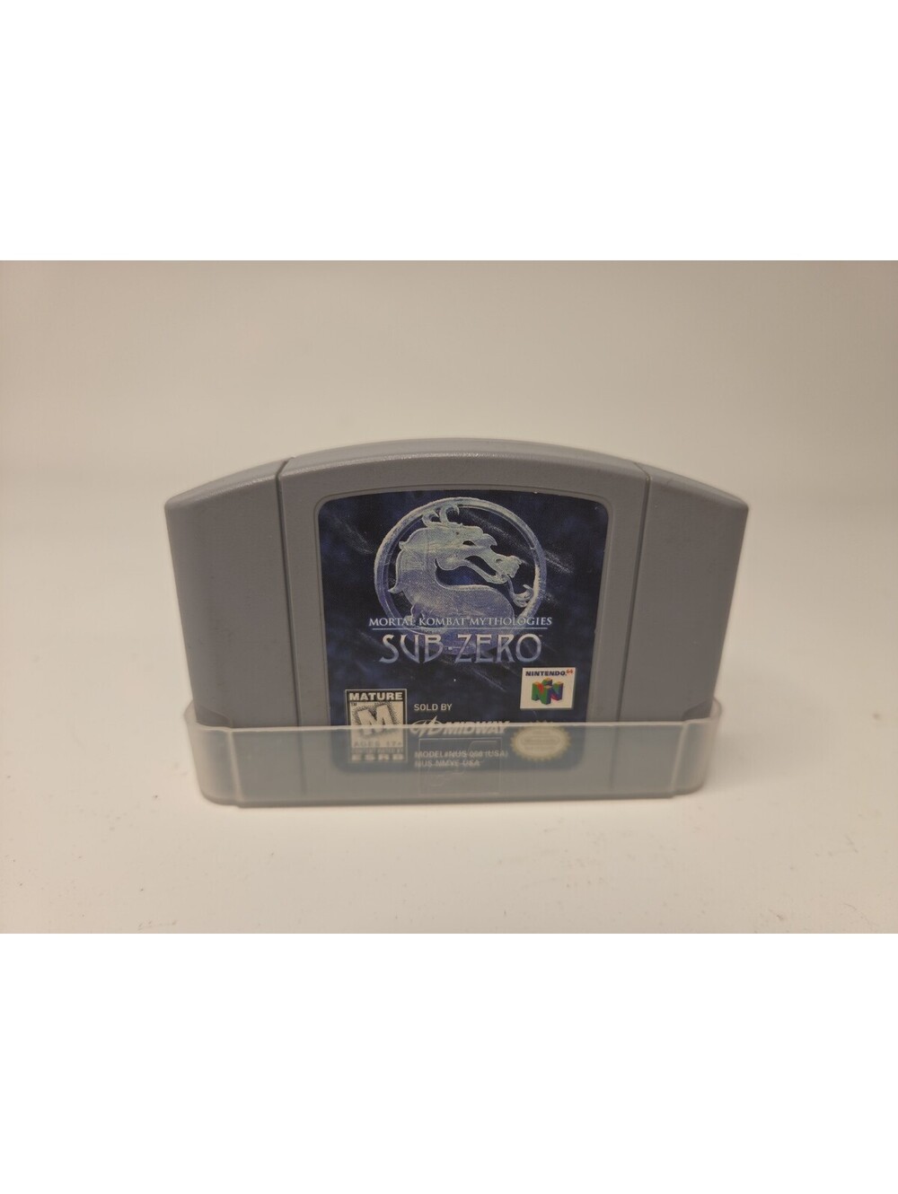 Mortal Kombat Mythologies: Sub-Zero(N64) Tested, Working, Cartridge ONLY,